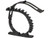Large Rubber Clamps - Holds Objects 2-1/2 to 9-1/2 Inch Diameter