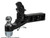 10 Ton Combination Hitch - 2-1/2 Inch Receiver, 2 Inch Ball