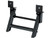 1-Rung Black Retractable Truck Step with Nonslip Tread - 17.38 x 15 Inch