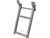 2-Rung Stainless Retractable Truck Steps with Nonslip Tread - 17.38 x 30.25 Inch