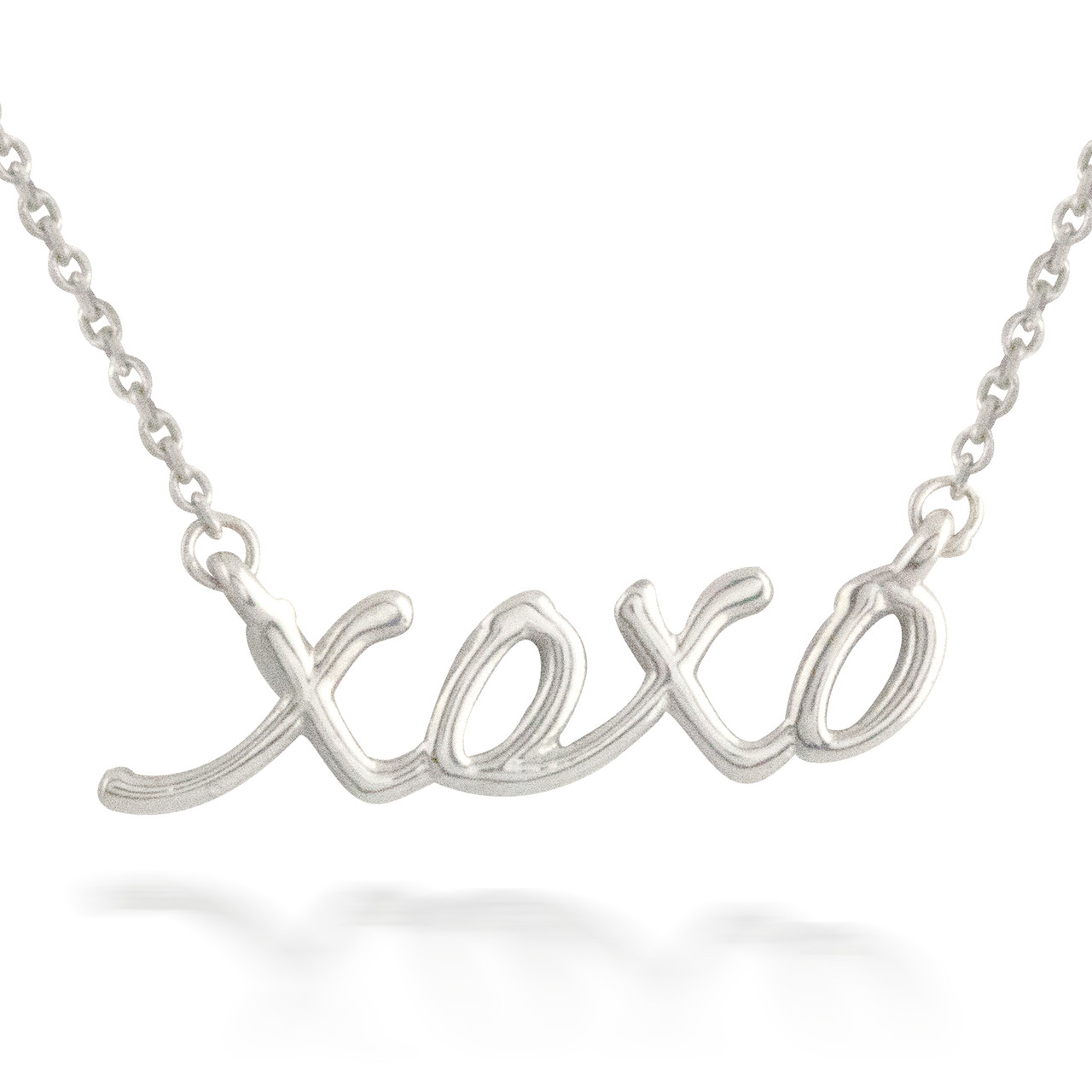 XO Necklace in Sterling Silver Gold Filled, Hugs and Kisses Necklace, XO  Charm, XO Pendant, Modern Jewelry, Everyday Necklace, Xoxo - Etsy