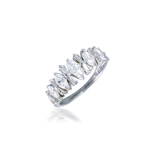 Marquise and Baguette  Diamond Band
