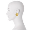 Vintage Chanel Horse Coin Earrings