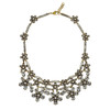 Erickson Beamon Crystal Flower Necklace