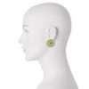 Ciner Monroe Crystal Emerald Earrings