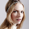 Jennifer Behr Tiny Silver Scalloped Headwrap