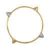 Noir Gold Pave Cone Bangle