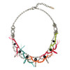 Joomi Lim Black Crystal Neon Necklace