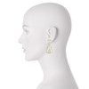 Kenneth Jay Lane Gold Shimmer Pearl Drop Earrings