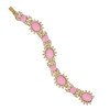 Ciner for Sophie Baby Pink Cabochon Bracelet
