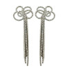 Kenneth Jay Lane Crystal Waterfall Drop Earrings