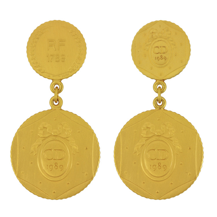 chr dior earrings