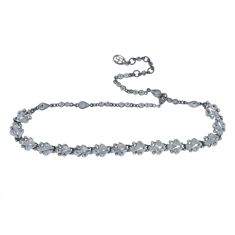 Ben-Amun Crystal Delicate Choker Necklace
