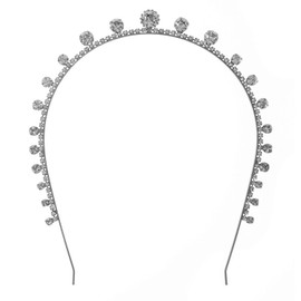 Jennifer Behr Dot Crystal Tiara Headband