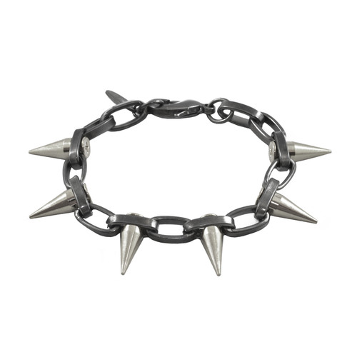 Joomi Lim Chain Bracelet with Single Spikes