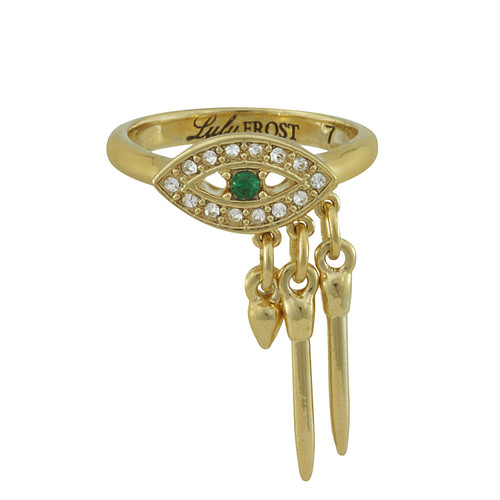 Lulu Frost Emerald Panoptes Ring