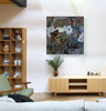 Elements of Renewal | 95 cm x 95 cm | Framed | Oil on canvas 2023