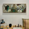 Landscape, Gully (diptych) | 48 cm x 125 cm | Framed | Oil on canvas | 2023