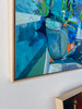Sapphire Day | 63 cm x 48 cm | Framed | Oil on timber panel |  2024