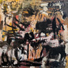 Tiger | 23 cm x 23 cm | Oil on timber block | Framed 2024