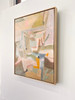 Whisperings | 63 cm x 48 cm | Framed | Oil  on timber board 2025