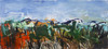 Sweep | 35 cm x 90 cm x 4 cm | Pigmented ink, acrylic and oil pastel on canvas 2026