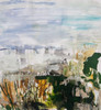 Shifting Light | Ink, Pigment Chalks and Acrylic on Canvas 2026