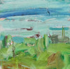 Afternoon | 20 cm x 20 cm x 3.5 cm | Oil on timber block 2026