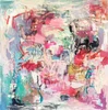 Fade Out | 63 cm x 63 cm | Framed | Oil, acrylic and pastel on canvas