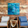 Memento | 105 cm x 105 cm | Framed | Oil on canvas
