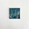ghost reeds  | 20 cm x 20 cm x 1.5 cm | Oil, acrylic and pencil on board