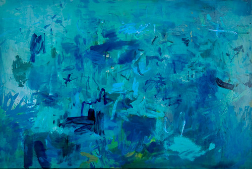 Blowing Over | 103 cm x 153 cm | Framed | Oil on canvas 2024