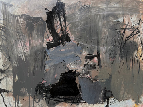 Solitude | 48 cm x 63 cm | Framed | Oil on timber panel 2024 