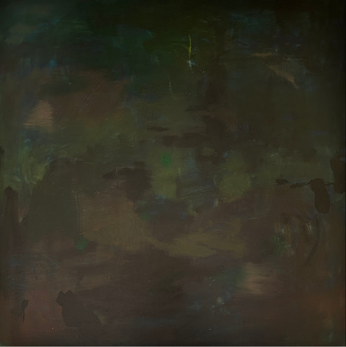Dark Velvet | 104 cm x 104 cm | Framed | Oil  on canvas 2026