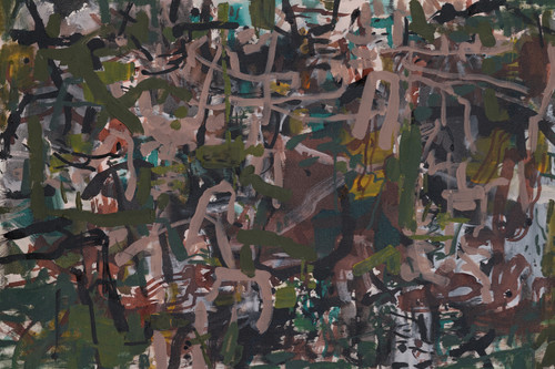 Creatures | 70 cm x 105 cm | Acrylic and ink on canvas 2025