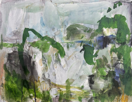 The Island 3 | 47 x 58 cm | Framed | Pigmented ink, colour pencil and acrylic on Arches paper 2026
