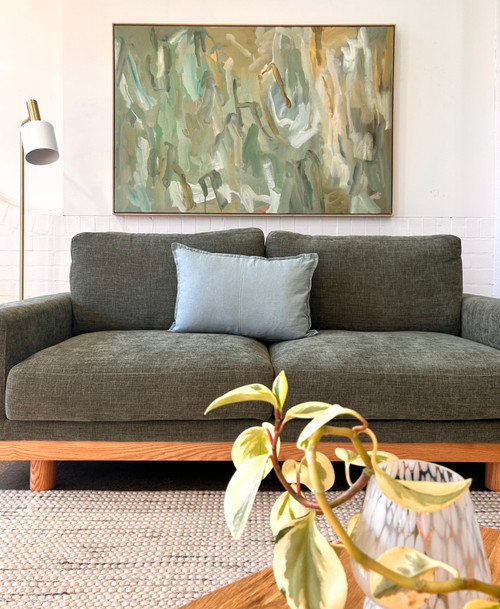 Where the Light Falls Quietly | 104 cm x 155 cm | Framed | Oil on canvas 2026