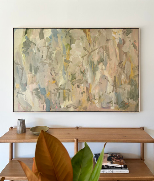 Soft Ruins | 104 cm x 155 cm | Framed | Oil on canvas 2026