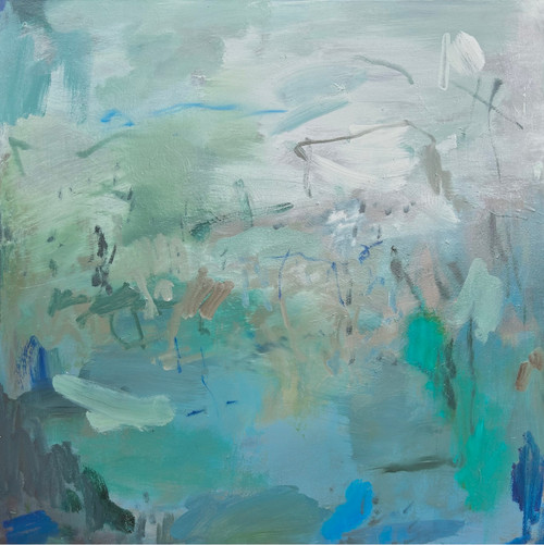 Cloud Bound | 104 cm x 104 cm | Framed | Oil on canvas 2026