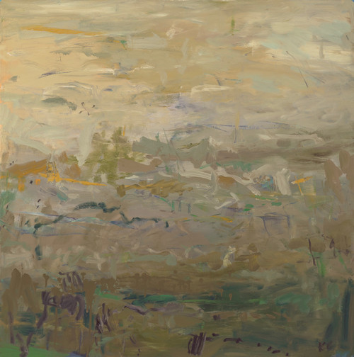 Looming | 125 cm x 125 cm | Framed | Oil on canvas 2026