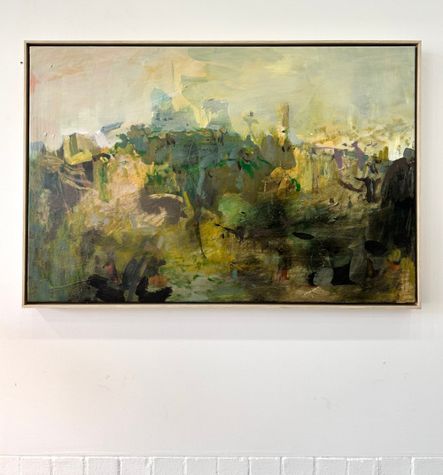 Hill Under Sky | 63 cm x 94 cm | Framed | Oil on canvas | 2026