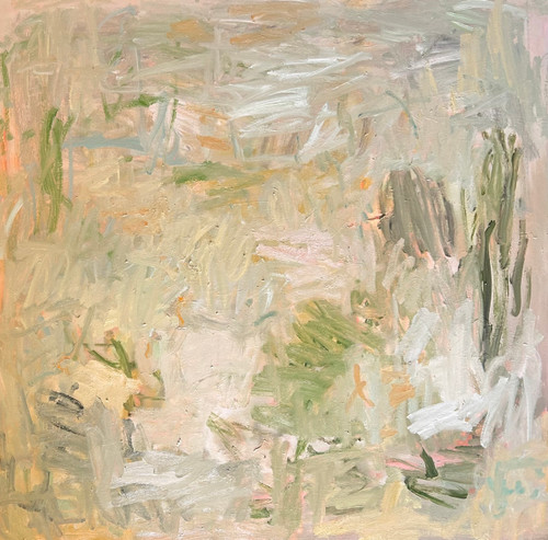 Grasses Shadow | 125 cm x 125 cm | Framed | Oil on canvas 2026