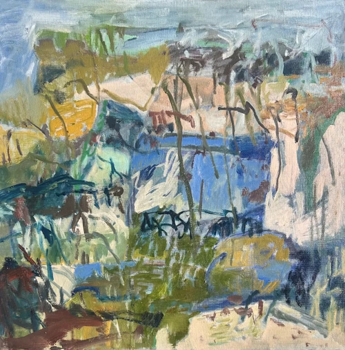 Fleeting Light | 73 cm x 73 cm | Framed | Oil on natural linen 2026