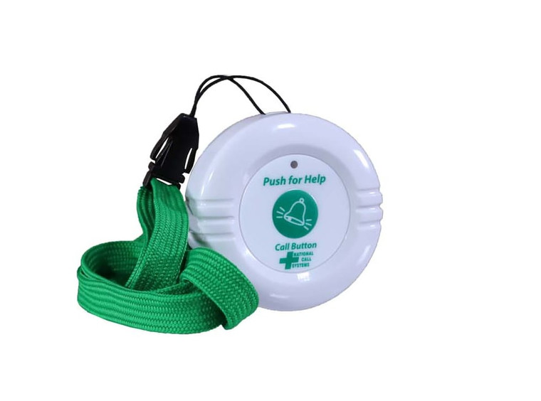 National Call Systems Emergency Call Button with Lanyard Attached