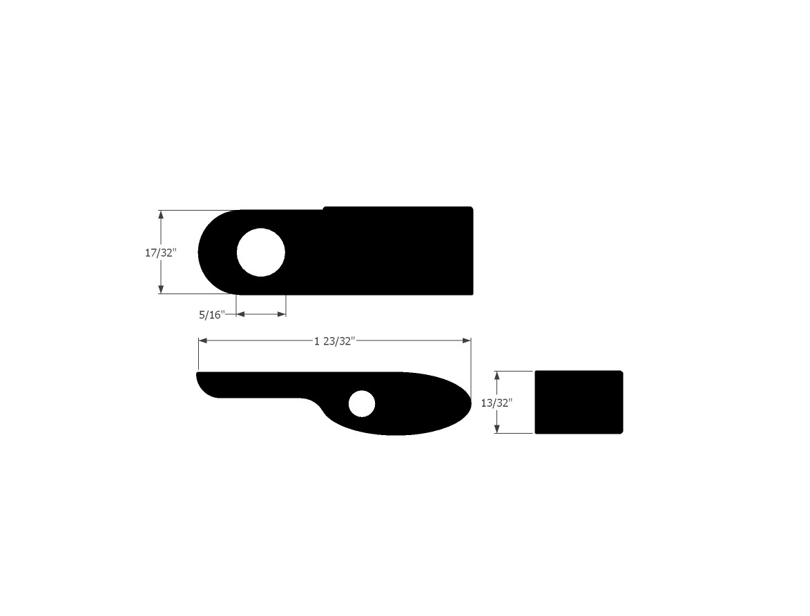 パーツ KODLIN K68460 Universal Elypse Turn Sign Kodlin Elypse LED 2-1 Turn Signals Universal in Black - Kodlin USA