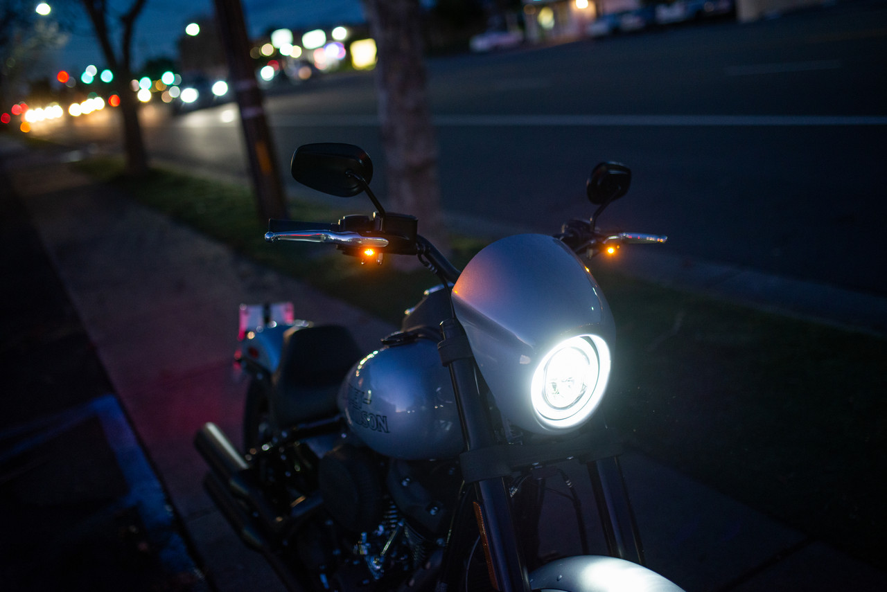 Kodlin Universal Elypse LED Turn Signals in Chrome - Blow Out Sale