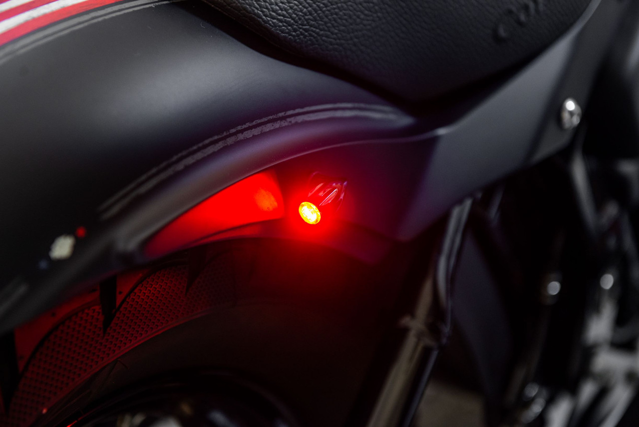 Kodlin Neowise 3-1 Bullet Grooved Rear Indicators in Black