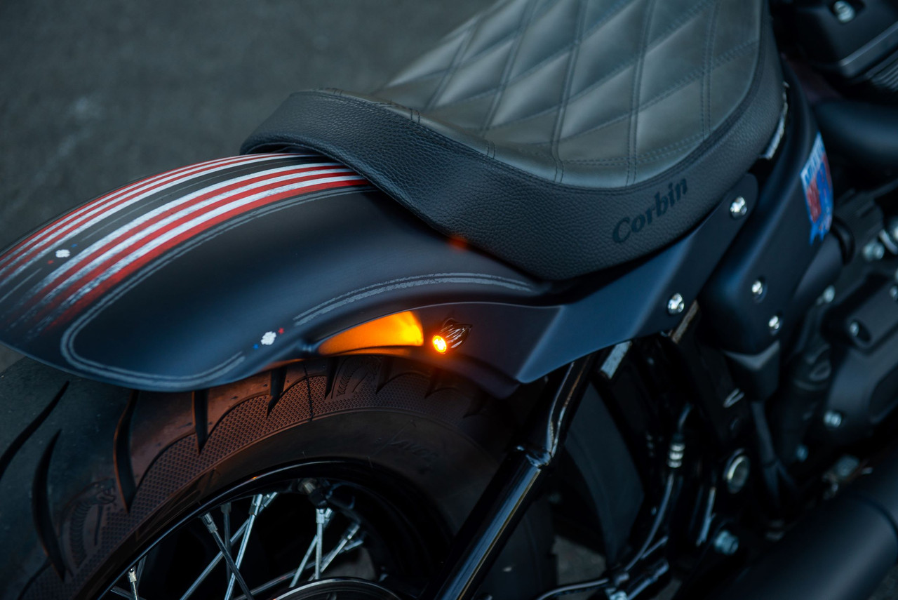 Kodlin Neowise 3-1 Bullet Grooved Rear Indicators in Black