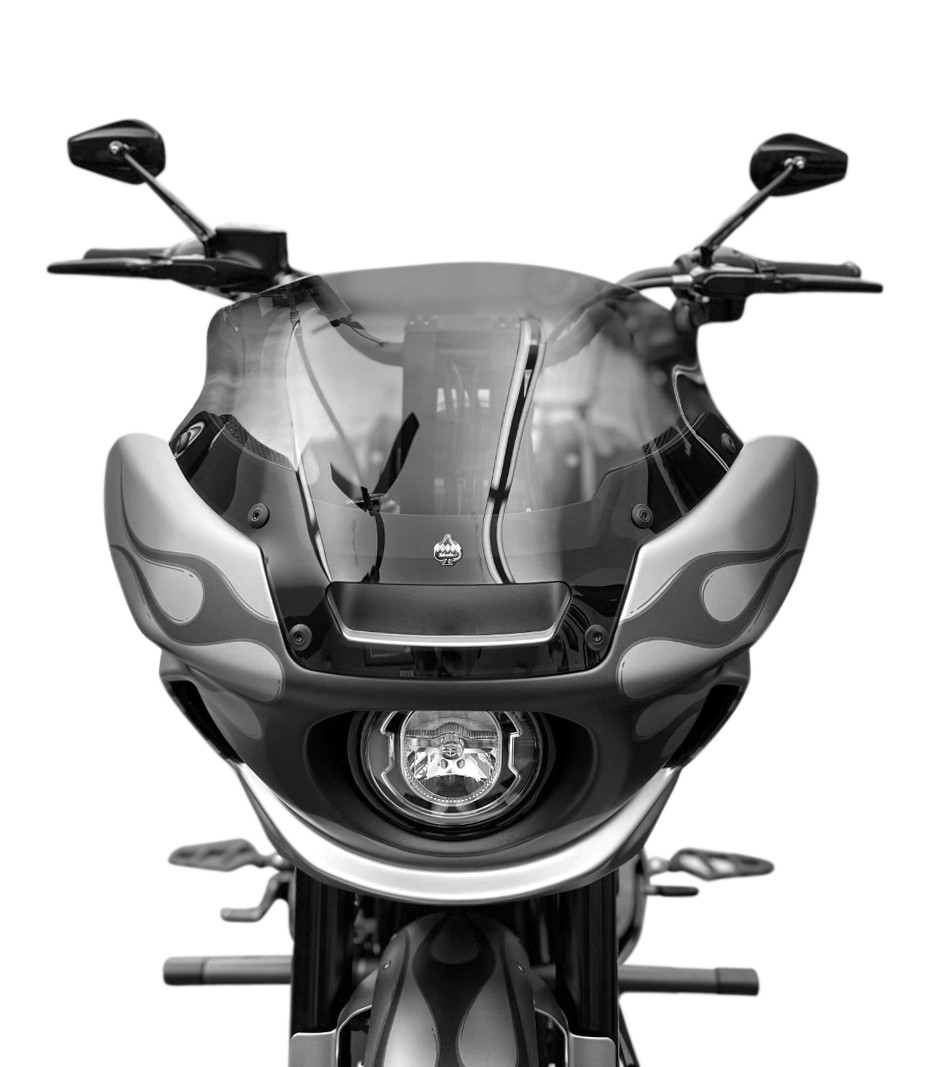 Kodlin Fastback Risers 8“ for M8 Softail with a Digital Kodlin Fastback Risers 8“ for M8 Softail with a Digital