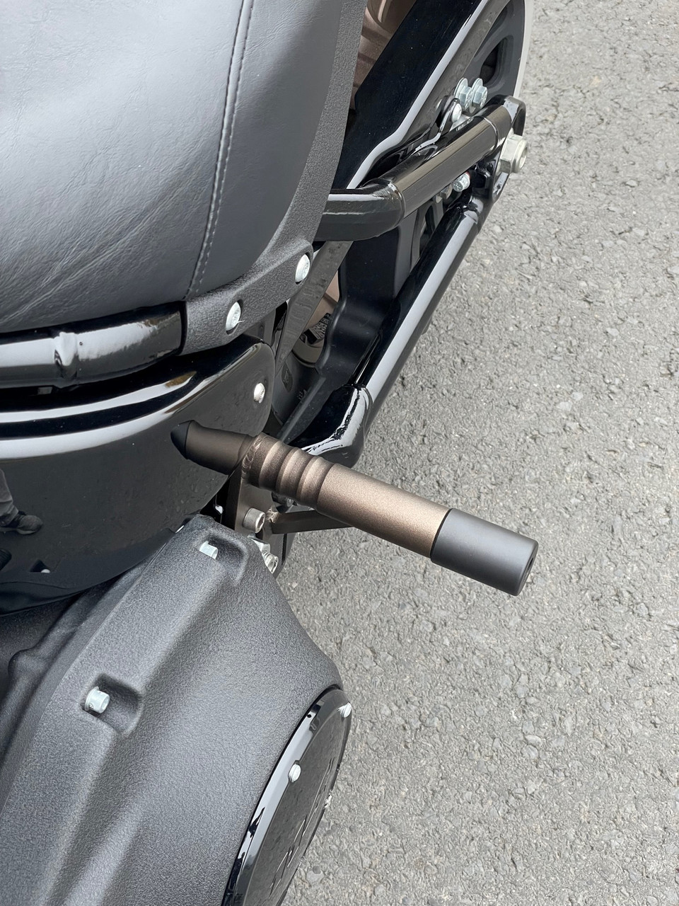 Kodlin M8 Softail Rear Guards - Bronze - Kodlin USA